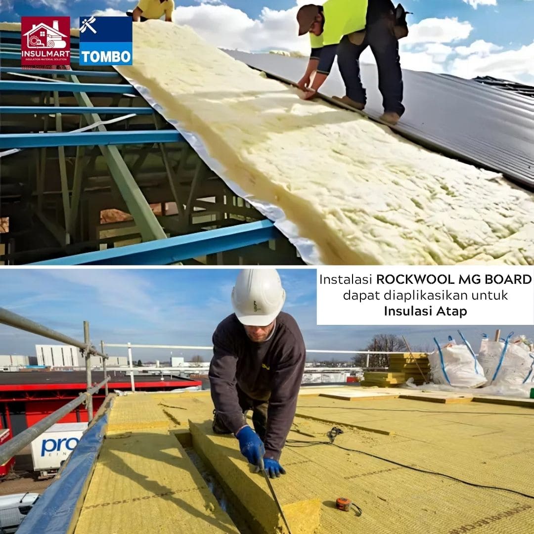 Gambar 2 Rockwool Board Merk Tombo (MG Board)