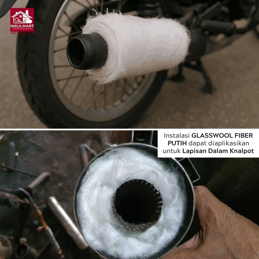 Glasswool Fiber Putih 3