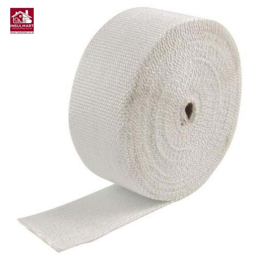 Ceramic Fiber Tape with SS Wire (Max Temp. 1260 °C) Merk Cerawil 1