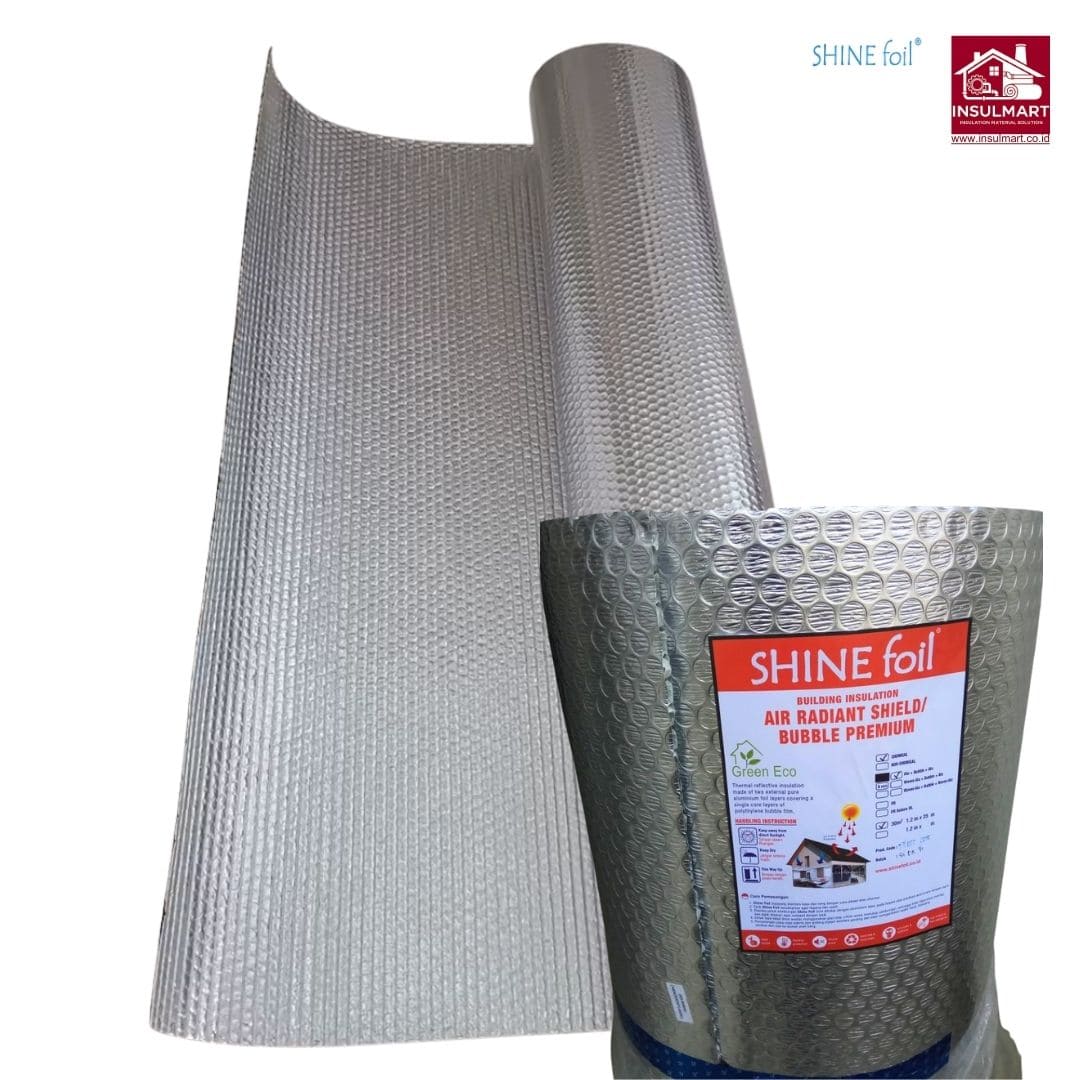 Aluminium Foil Bubble Merk Shine Foil 1