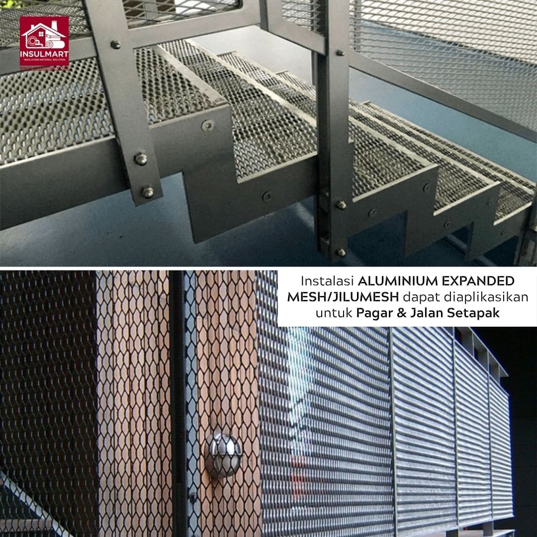 Aluminium Expanded Mesh / Jilumesh 3