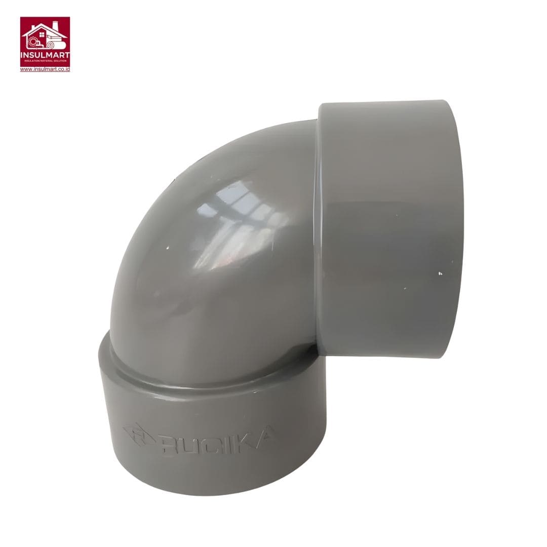 Elbow (D - DL) Standard JIS K 6739 Aplikasi Air Kotor & Buangan Merk Rucika 2
