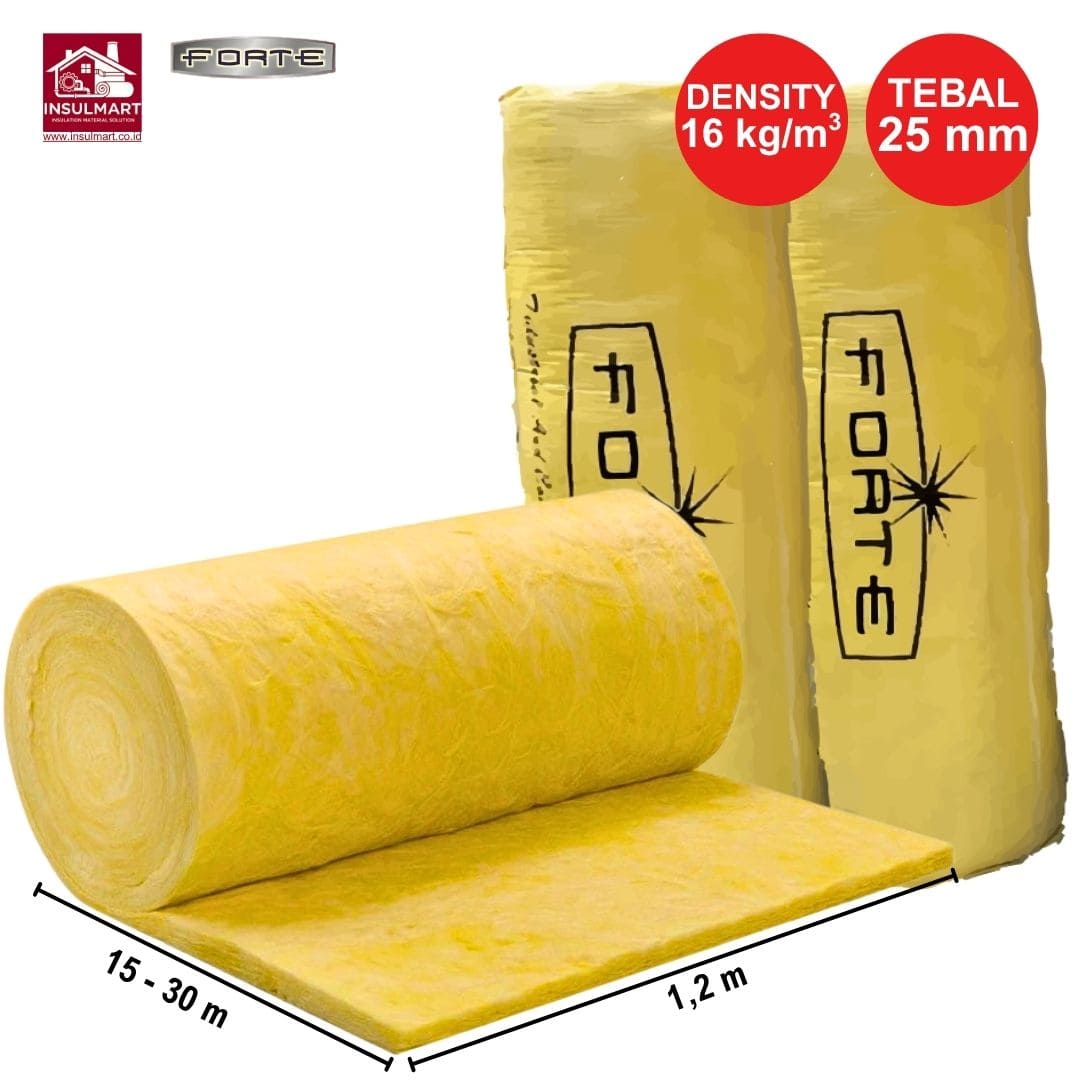 Glasswool Blanket Merk Forte 1
