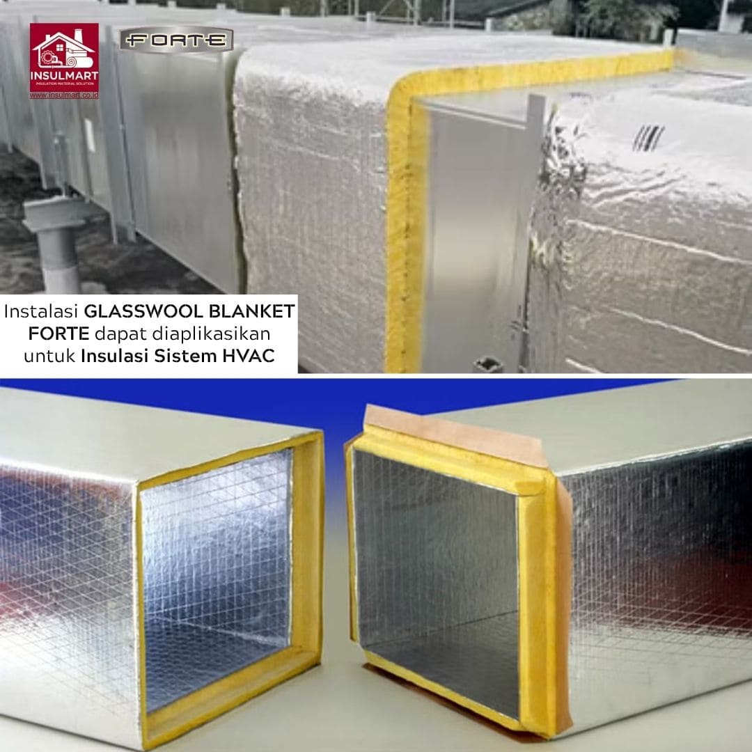 Glasswool Blanket Merk Forte 3