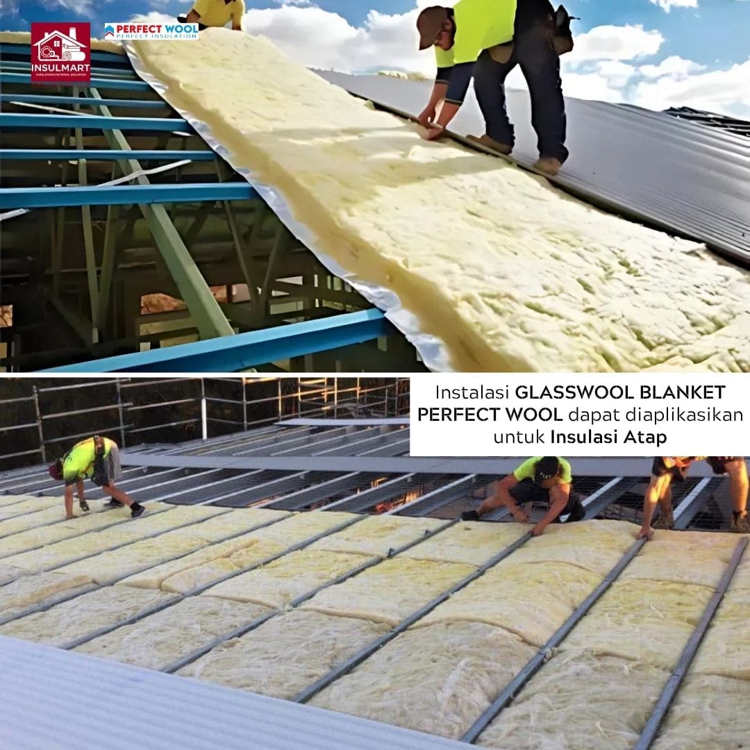 Glasswool Blanket Merk Perfect Wool 2