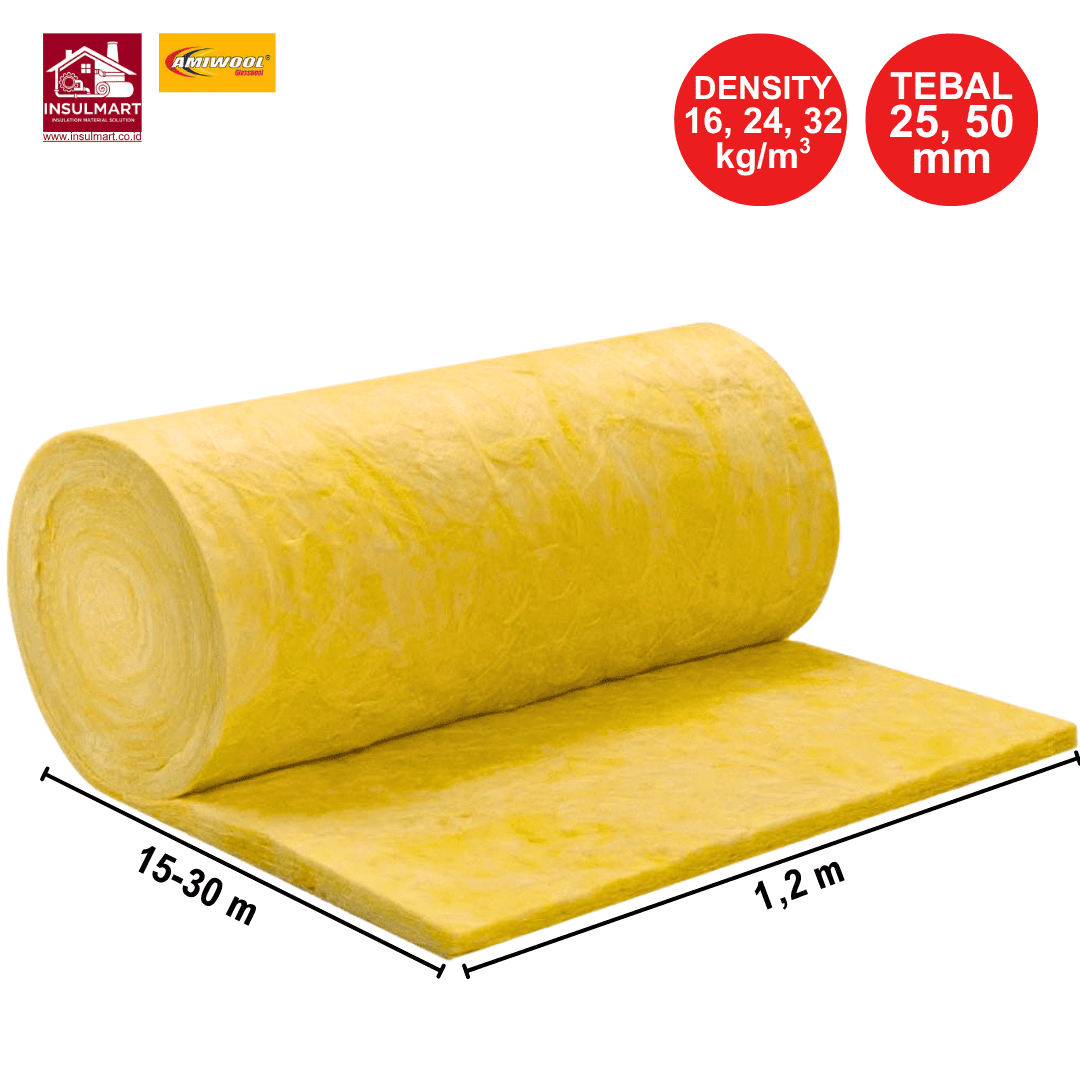 Glasswool Blanket Merk Amiwool 1